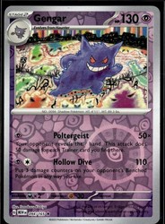 Gengar 094/165 Scarlet & Violet 151 Reverse Holo Rare
