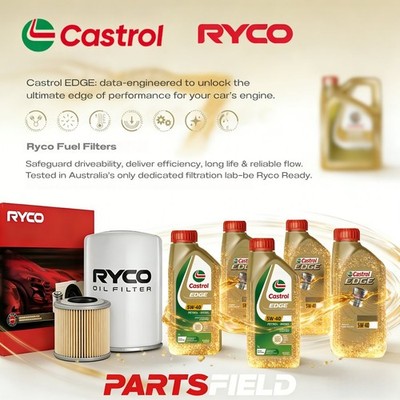 Ryco Oil Filter 5L Castrol Eng Oil Kit for Kia Sorento BL XM 2002-2015 3.5L