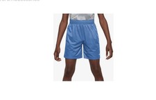 Nike Youth Boys Comfortable Elastic Waist Breathable Mesh Short 8692-435 Blue XL