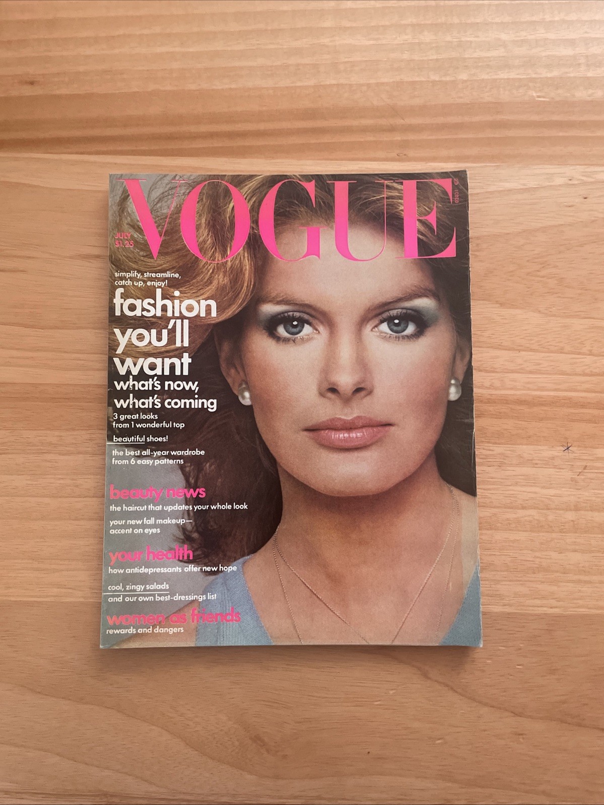 Vogue July 1975 Rene Russo Dalila Di Lazzaro Deborah Turbeville Shoes Haircuts