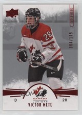 2016 Upper Deck Team Canada Juniors Men's UD Exclusives /175 Victor Mete #53 7fb