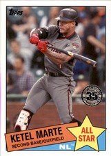 2020 Topps #85AS-41 Ketel Marte 1985 Topps Baseball 35th Anniversary All-Stars