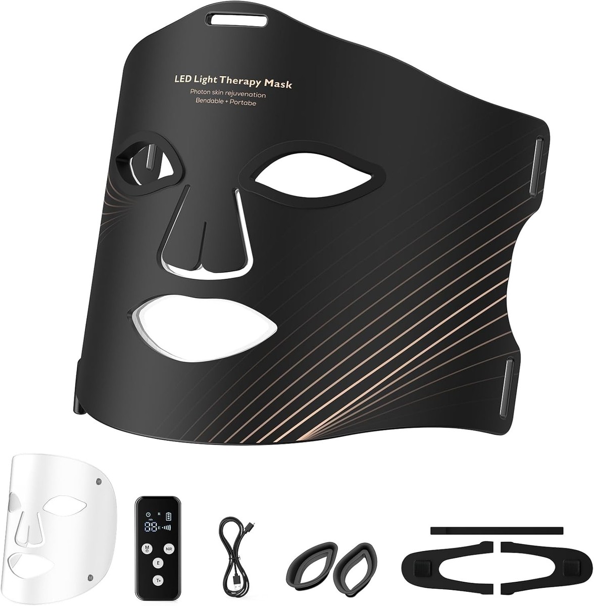 Duuckin Skin LED RED Light Therapy Mask - Red & Infrared Light
