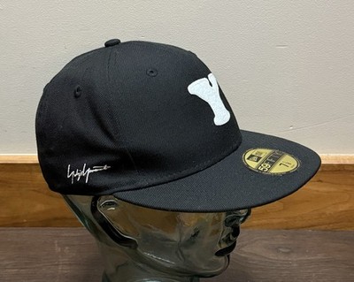 Yohji Yamamoto x New Era 59 Fifty Black Baseball Cap Hat Sz. 7 1/8