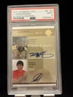 2010 Upper Deck Ultimate Collection LeBron James Ricky Rubio Dual Auto PSA 9 /25
