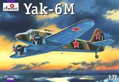 Yakovlev Yak-6M Sov. light transport air / 1:72 - Amodel 72182
