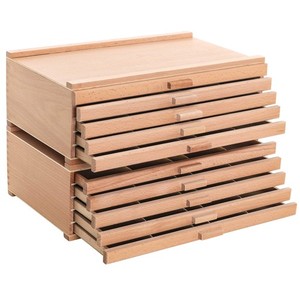 Wood Art Supply Box | eBay