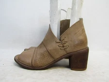 Roan Womens Size 7.5 M Brown Leather Zip Ankle Fashion Boots Bootie