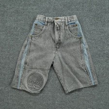 Vintage OshKosh Shorts Youth 12 Grey Blue Denim Jean Northsea Jazz Festival