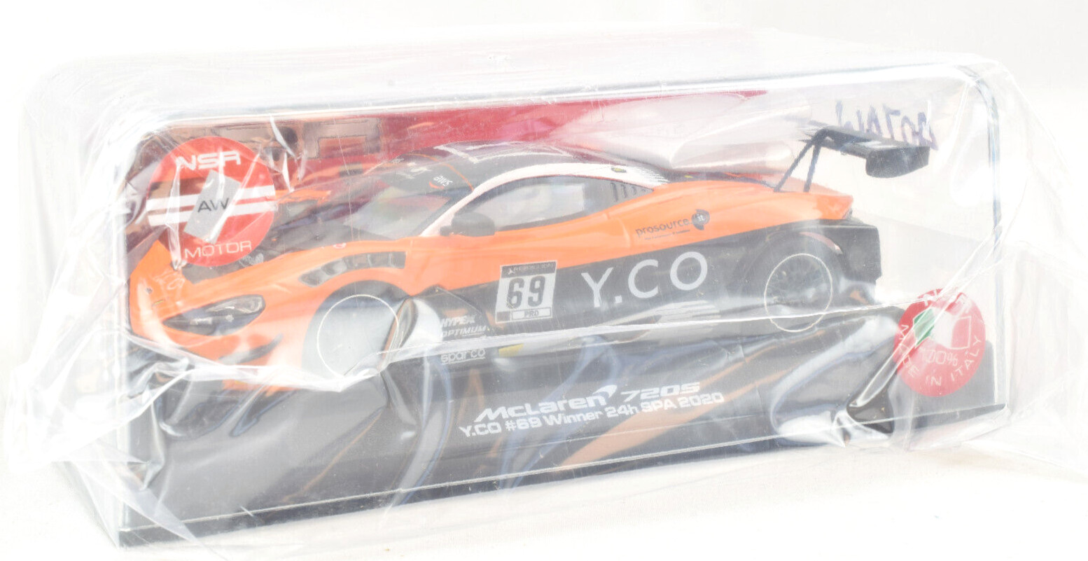 NSR YCO McLaren 720S с двигателем для угловой намотки в масштабе 132 Слот-машина 0407 18190₽