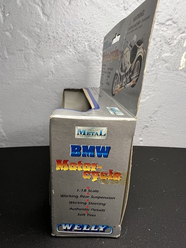 BMW Motorcycle R1200C Welly Collectible Diecast 1:18 Scale - Picture 4 of 6
