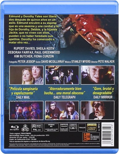 FRIGHTMARE (1974) - BLU RAY DISC - PETE WALKER - - Foto 2 di 2