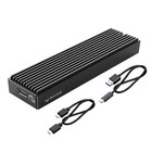M.2 SSD Enclosure For M.2 NVMe M-Key (Based On PCI-E) 2230 2260 Aluminum Alloy