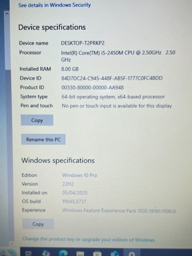 Samsung Chronos Series 7 NP700Z5C i5-2430M RAM 8GB, SSD 120GB Windows 10 Laptop - Picture 3 of 11