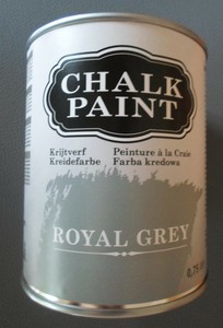 Kreidefarbe Shabby Chic Holz Antiklook Mobelfarbe Farbe Grau Chalk Paint 750ml Ebay