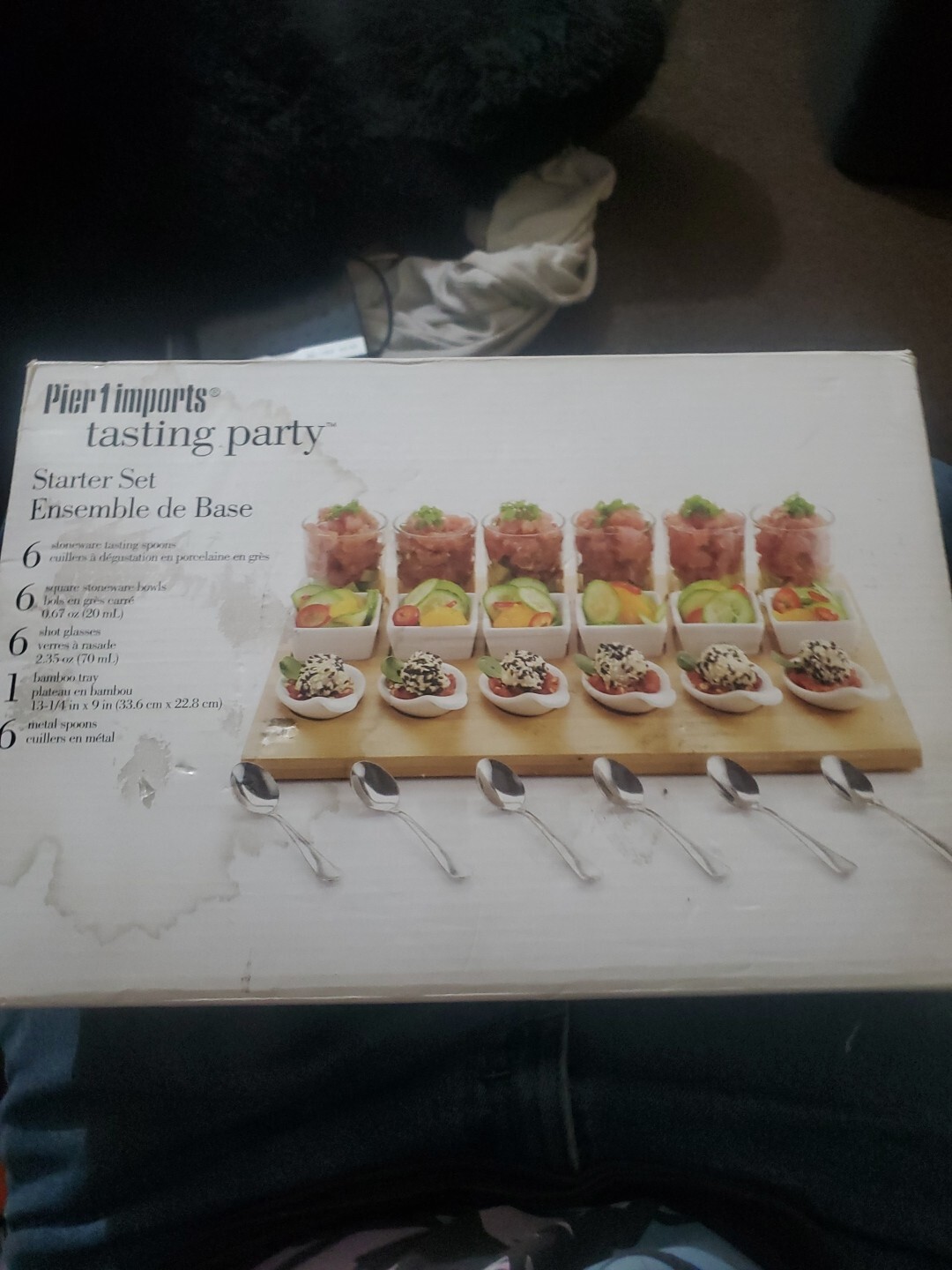 Pier 1 Imports Tasting Party Starter Set 25 pieces Spoons Bowls Shot Glasses New eBay