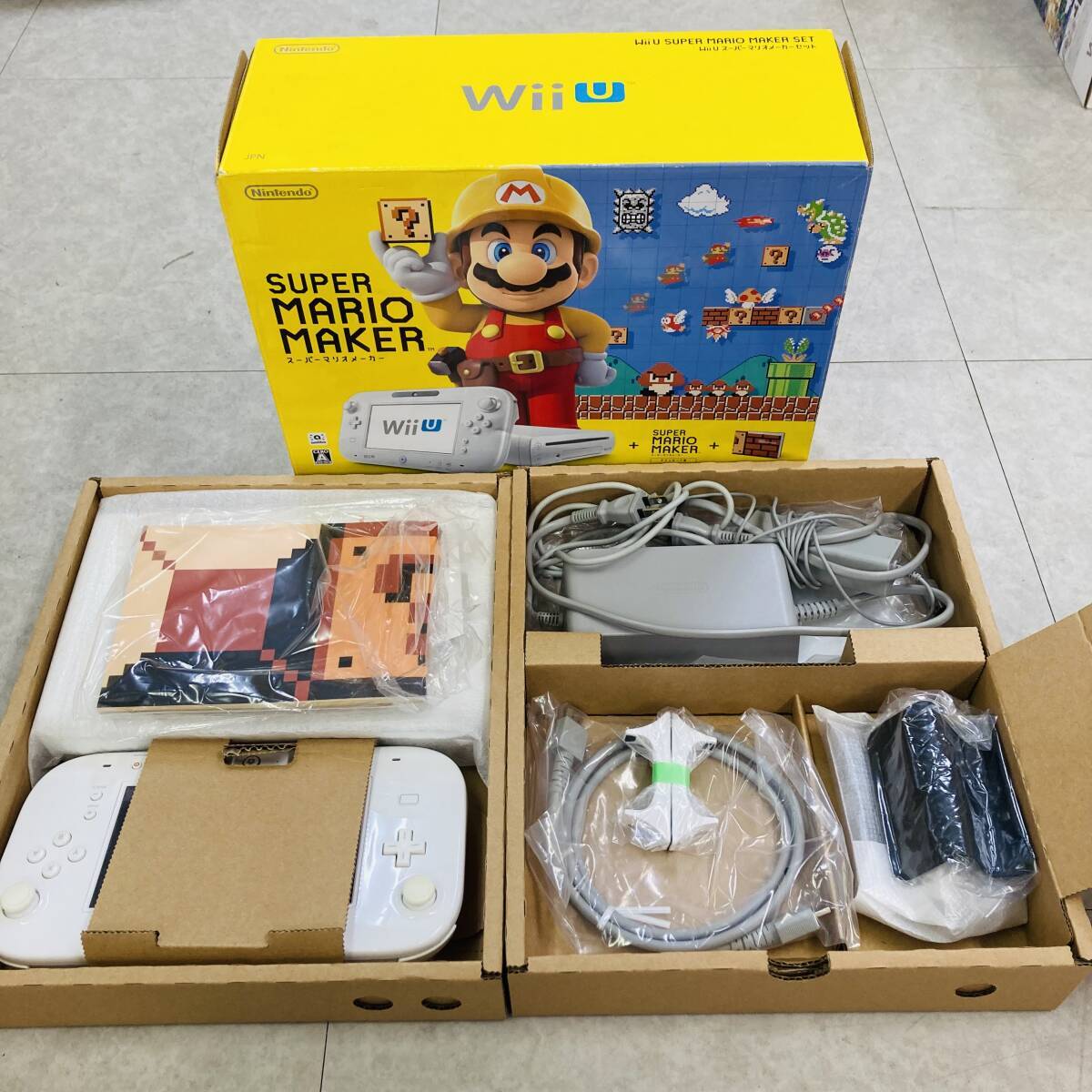 Nintendo Wii U Super Mario Maker Set Japanese Region Code | eBay