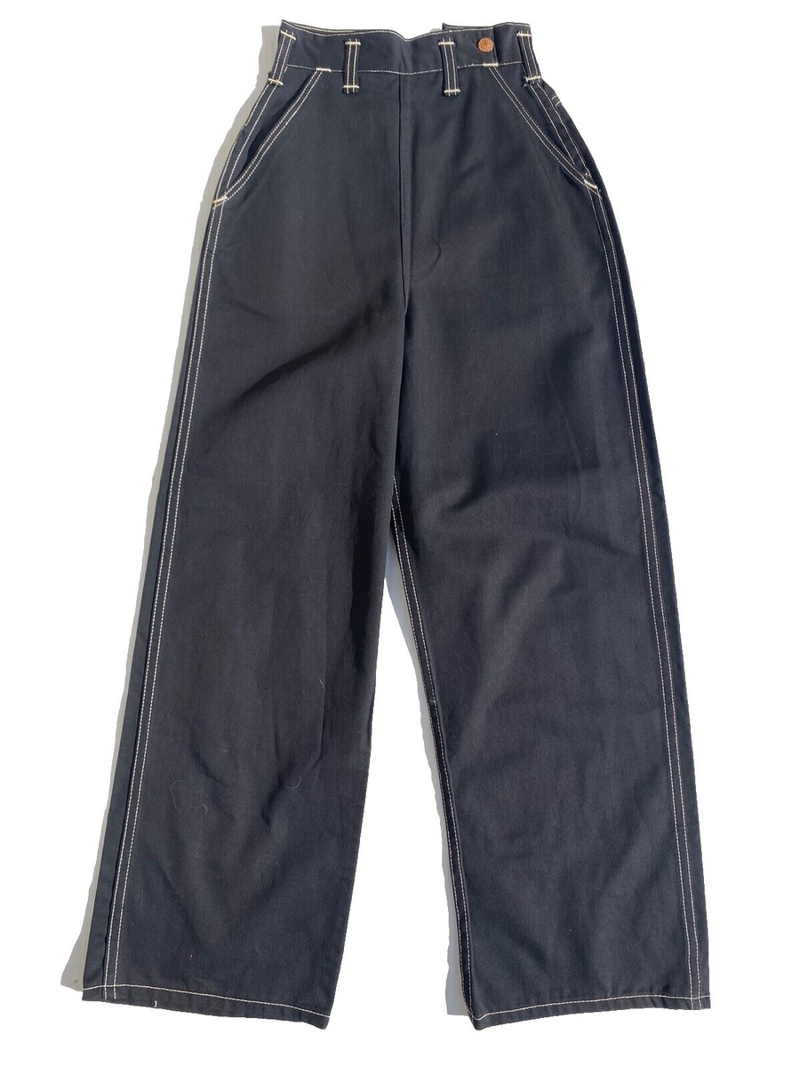 ▪️50’s【BRENT】VINTAGE SLACKS Vintage 50's Brent Men Blue ROCKABILLY Dress Pants Slacks