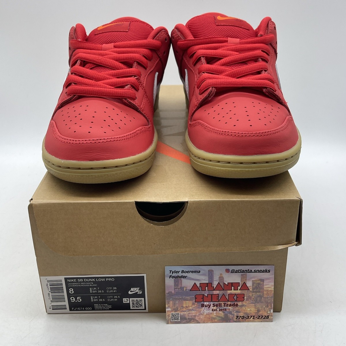 スニーカー Nike SB Dunk Low Pro ISO Orange Label University Red Gum $_12.JPG?set_id=880000500F