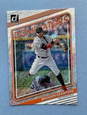 2022 Panini Donruss Baseball Brandon Crawford Dominators Rapture #D-4 Giants