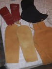 welding protective gear - gloves, apron, sleeves, head and neck