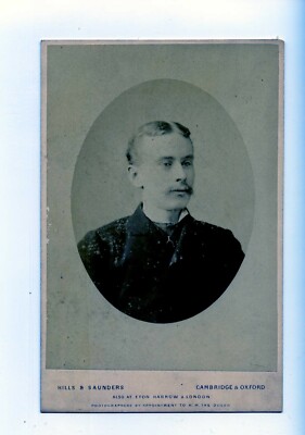 (KJh7327-487) Real Victorian Cabinet Card,Darwall/Croasdill Family,Hills Saunder