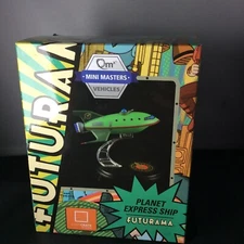 Futurama Planet Express Ship Model QMX Mini Masters Vehicles 2016 Loot Crate