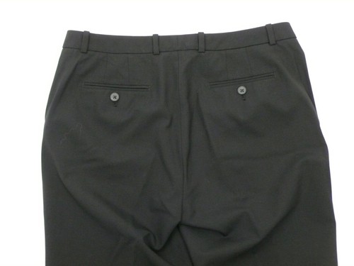 J CREW TOLLENGO 1900 Women's Black Wool Stretch Flat Front Cropped Pant Sz 6 - Picture 4 of 5