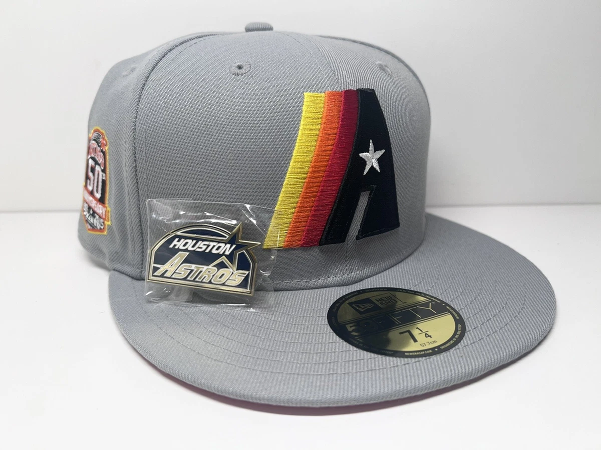 Gray top astros hat