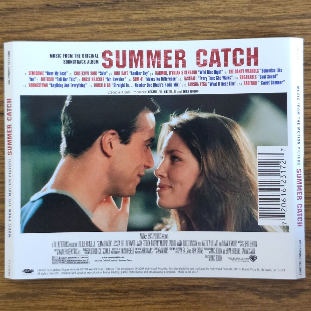 Summer Catch Music From The Motion Picture Soundtrack CD 2001