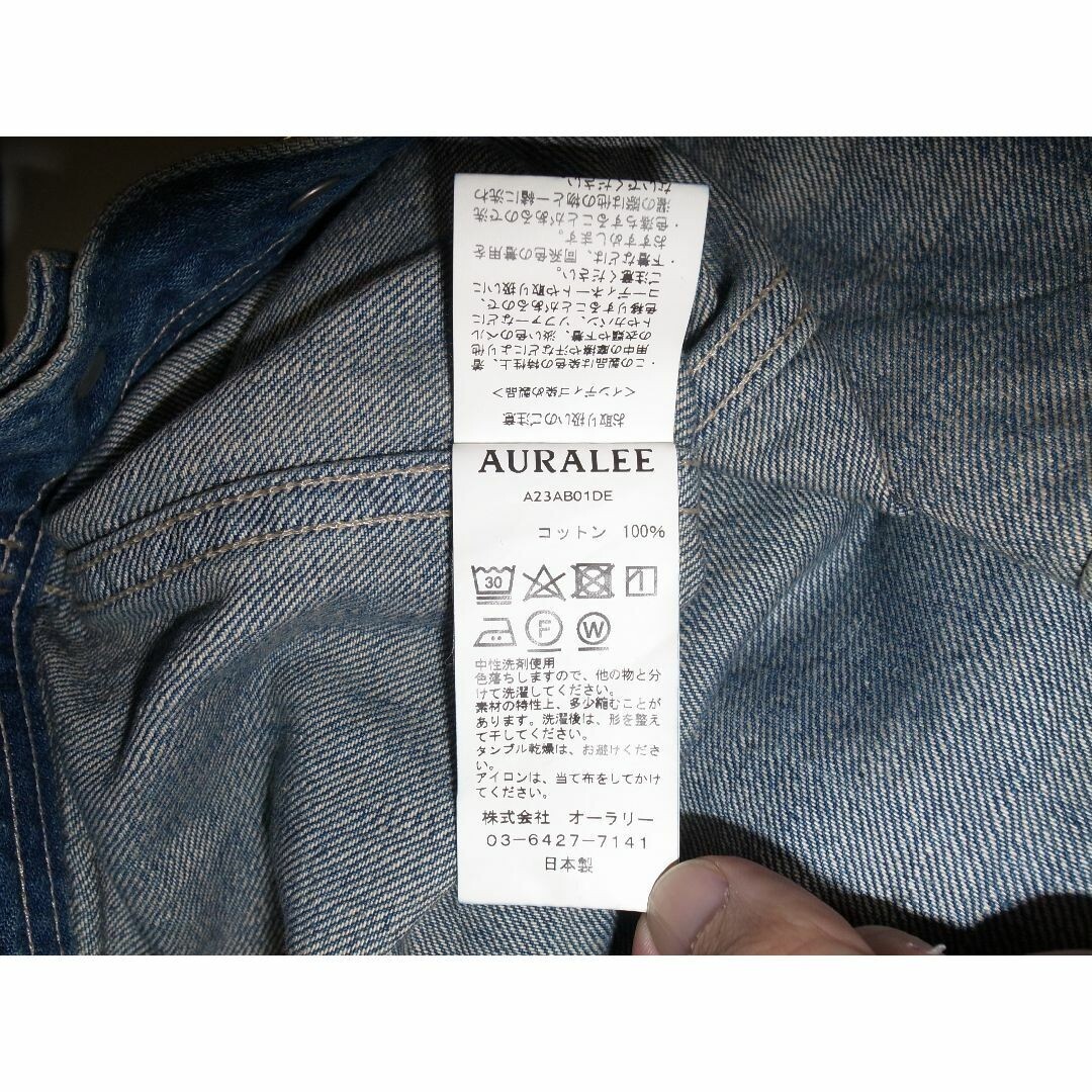 AURALEE Selvedge Faded Light Denim Jacket 4 | eBay AURALEE Selvedge Faded Light Denim Jacket 4 | eBay