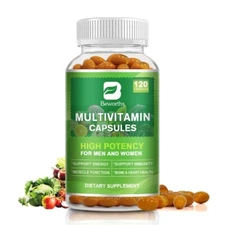 Multivitamin Highest Potency Daily Vitamins & Minerals Supplement 120 Capsules