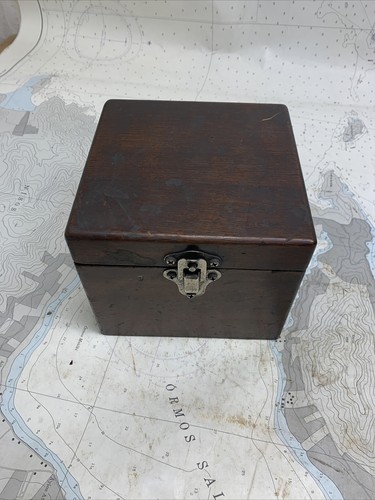 MACHINIST TOOL MILL Precision Lassy No 15 Ground Angle V Block Set in Wood Case - Picture 9 of 9