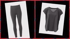 Souluxe Charcoal Leggings  4 Tops Uk Size 16 HALF PRICE  2 Tops FREE    