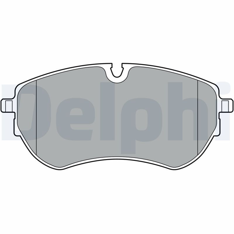 Plaquettes de frein DELPHI LP3406 pour pick-up VW Amarok