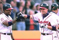 G510 Chipper Jones - Brian Jordan Atlanta Braves 8x10 11x14 16x20 Photo