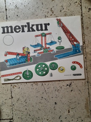 Merkur Metallbaukasten Katalog Pragoexport Vintage 60/70er Jahre