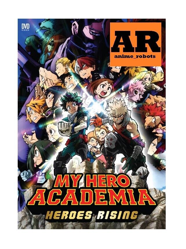 DVD Anime Boku No Hero Academia The Movie 2 - Heroes: Rising