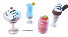Miniature Hard Rock Cafe Mini brands foodie Lot of drinks, Bundle #4
