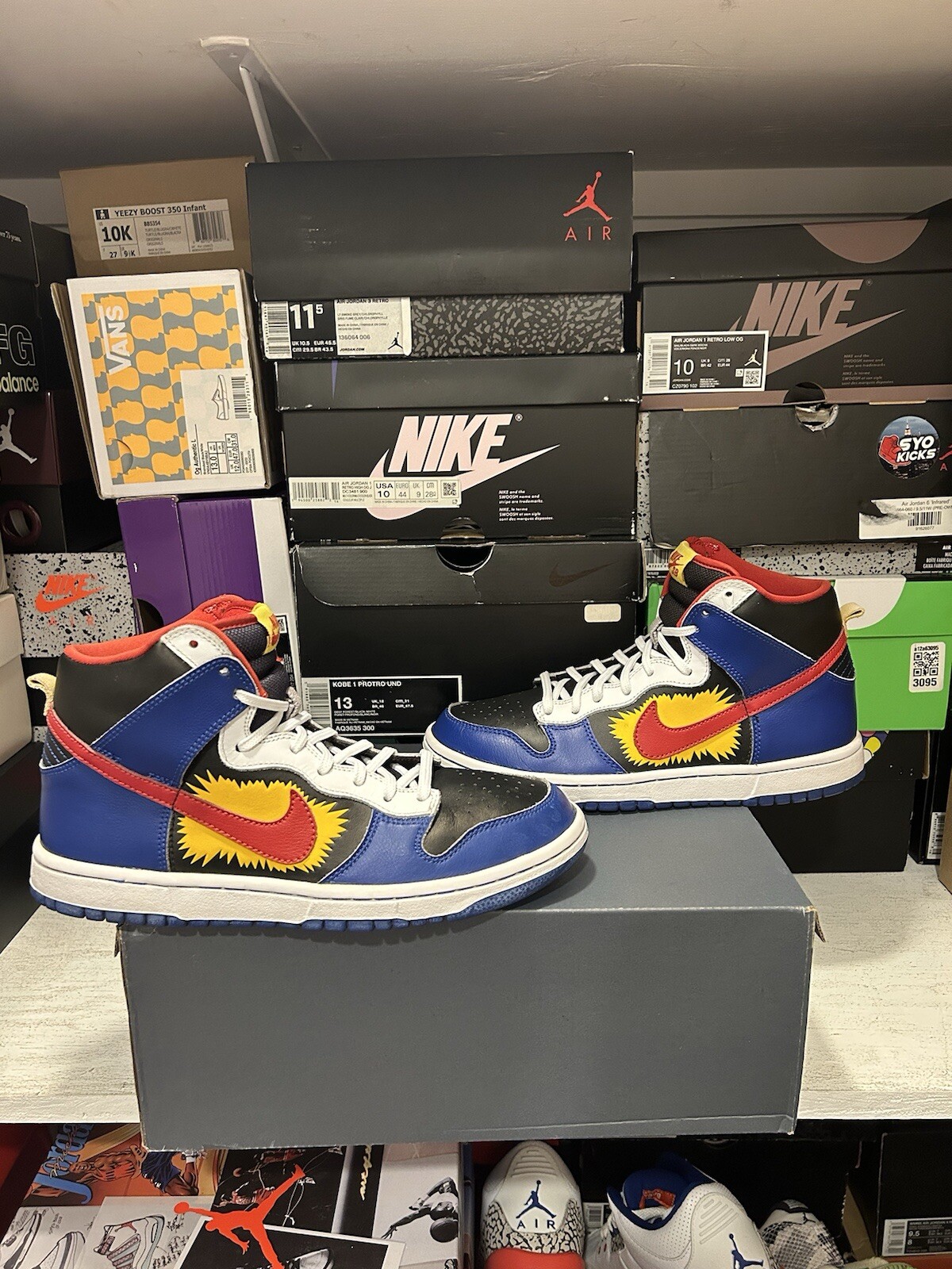 Size 8 - Nike Dunk Pro SB High Comic