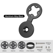 Bicycle Stem GPS Computer Metal Mount Holder for Garmin Edge/ Bryton/ iGPSPORT