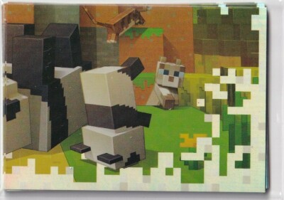 Panini Minecraft Treasure Sticker 2021 Nr. 253 Goodbye Holo