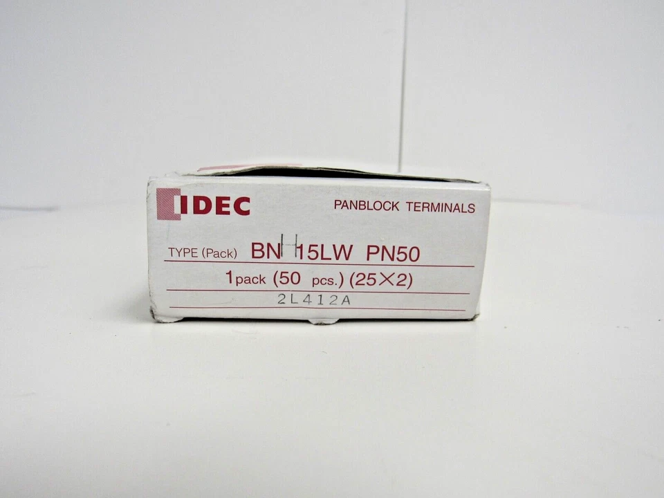 IDEC (Box of 50) BN 15LW PN50 Panblock Terminals BN15LWPN50     D-16 - Image 4 of 4