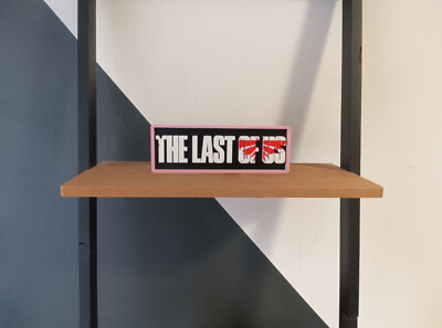 3d cinema plakette / the last of us 20cm lang