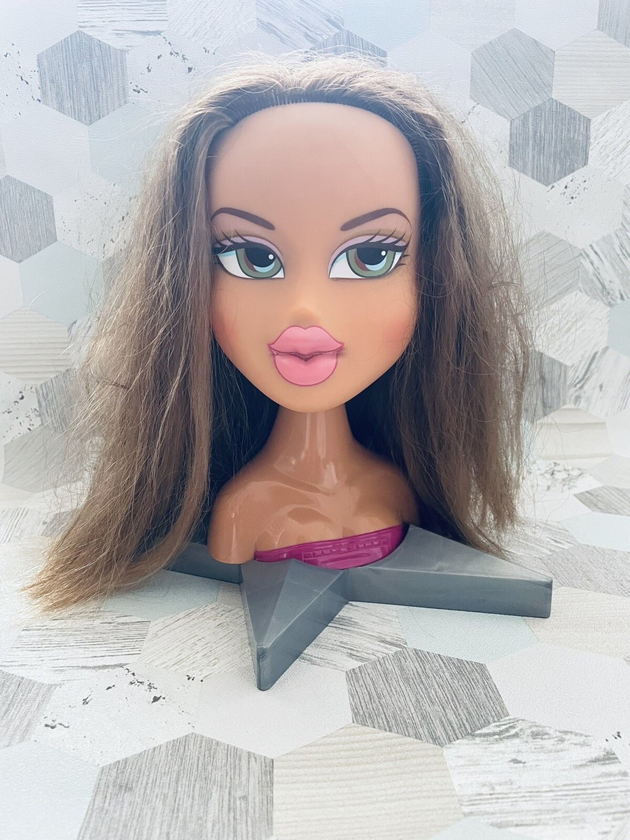 Bratz Yasmin Hair Styling Head Vintage MGA 2002 Read