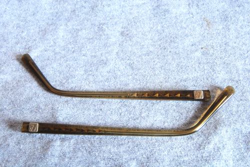 liberty usa vintage eyeglass temples honey grey 135