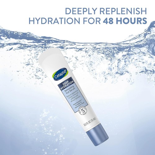 Suero refrescante para ojos de hidratación profunda CETAPHIL, 0,5 fl oz, 48 horas hidratante debajo de los ojos - Imagen 9 de 9