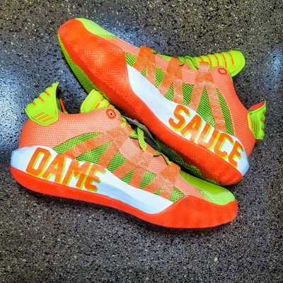 McDonald's x Adidas Dame 6 'Dame Sauce' basketball shoes men's sz 8.5 | eBay