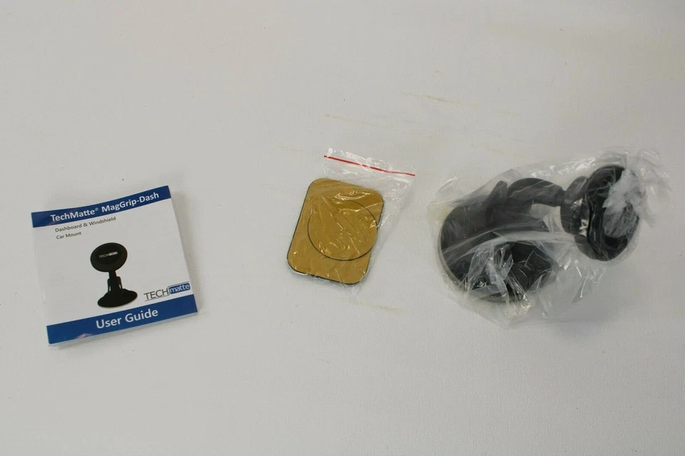 TechMatte MagGrip Dashboard and Windshield Magnetic Universal Car Mount (Black) - Image 2 of 4