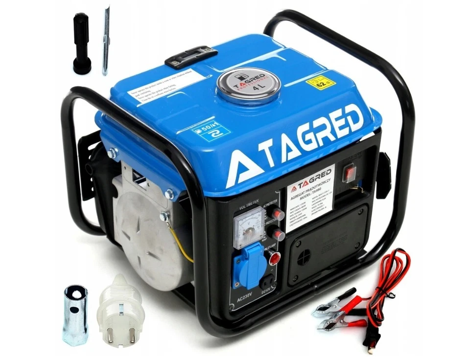 TA980 Tragbarer Benzin Stromerzeuger 2 Takt Motor 1,55 kW 2,1 PS